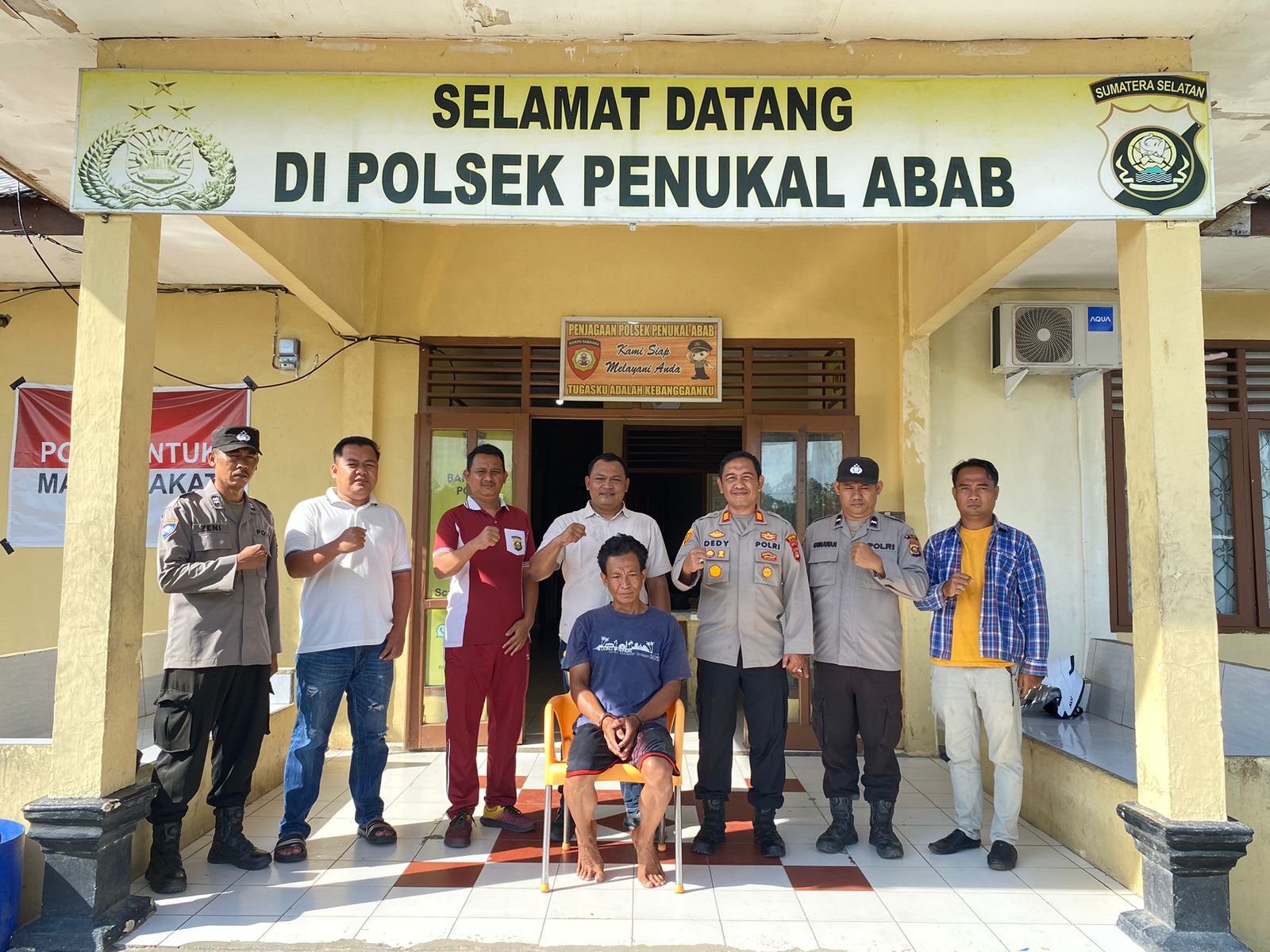 Polsek Penukal Abab Tangkap DPO Keempat Kasus Curat Proyek Pasar Betung, Kerugian Negara Ditaksir Capai Rp3 Miliar