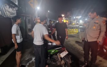 Kapolsek Cikarang Barat Pimpin Operasi Berantas Jaya 2025 dan Patroli Biru di titik rawan Kriminalitas