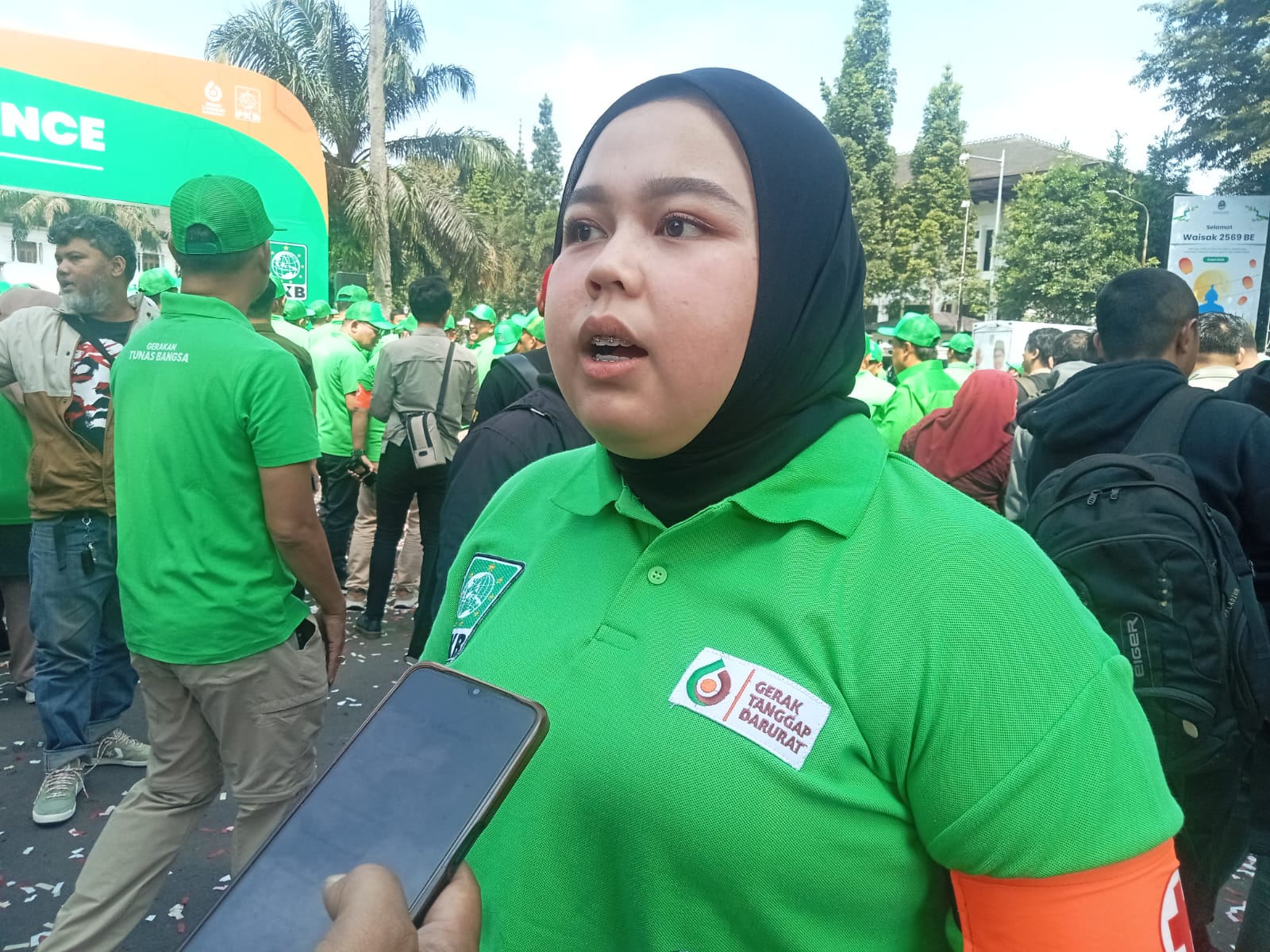 Anggota DPRD Provinsi Jawa Barat Humaira Zahrotun Noor Hadiri Acara Lauching 200 Mobil Siaga Ambulance Wujudkan Pelayanan Cepat Dan Peduli Umat"