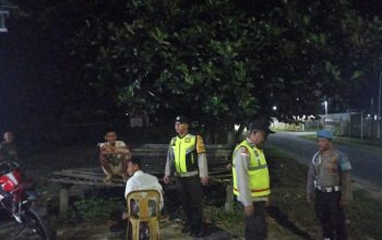 Polsek Penukal Utara kembali Menggelar Kegiatan Rutin Yang Ditingkatkan (KRYD) Nerupa Razia Terpadu