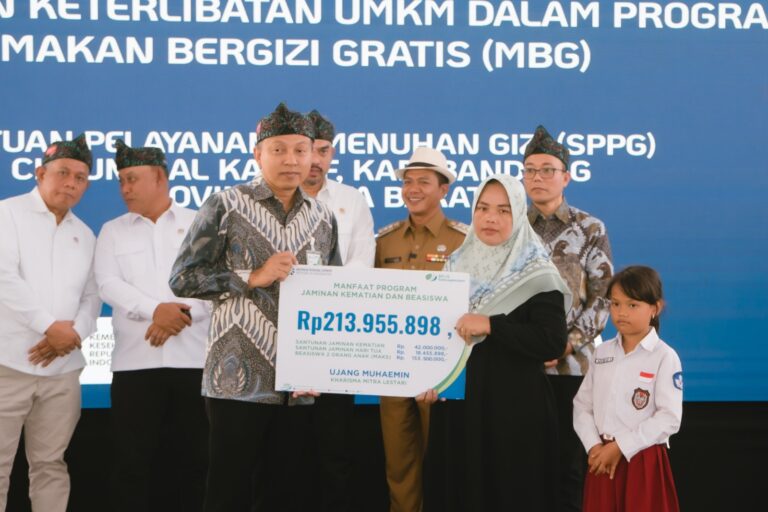 Jadi Penggerak Ekonomi Nasional, Pemerintah Dorong Pengusaha UMKM Dalam Ekosistem MBG Dilindungi BPJS Ketenagakerjaan