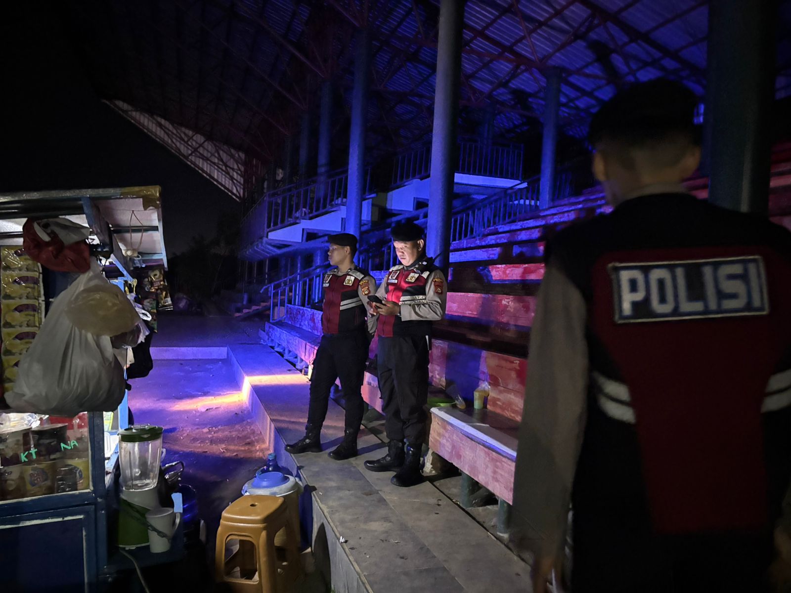 Satuan Samapta Polres PALI kembali Menunjukkan komitmennya Dalam Menjaga Stabilitas keamanan Wilayah