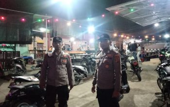 Polsek Tanah Abang Melaksanakan kegiatan Apel Malam Yang dilanjutkan Dengan Patroli Intensif di Seputaran Wilayah Hukumnya