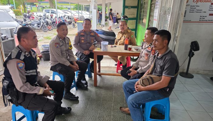 Jum’at Curhat di Talang Pipa, Polsek Talang Ubi Dengarkan Aspirasi dan Keluhan Warga