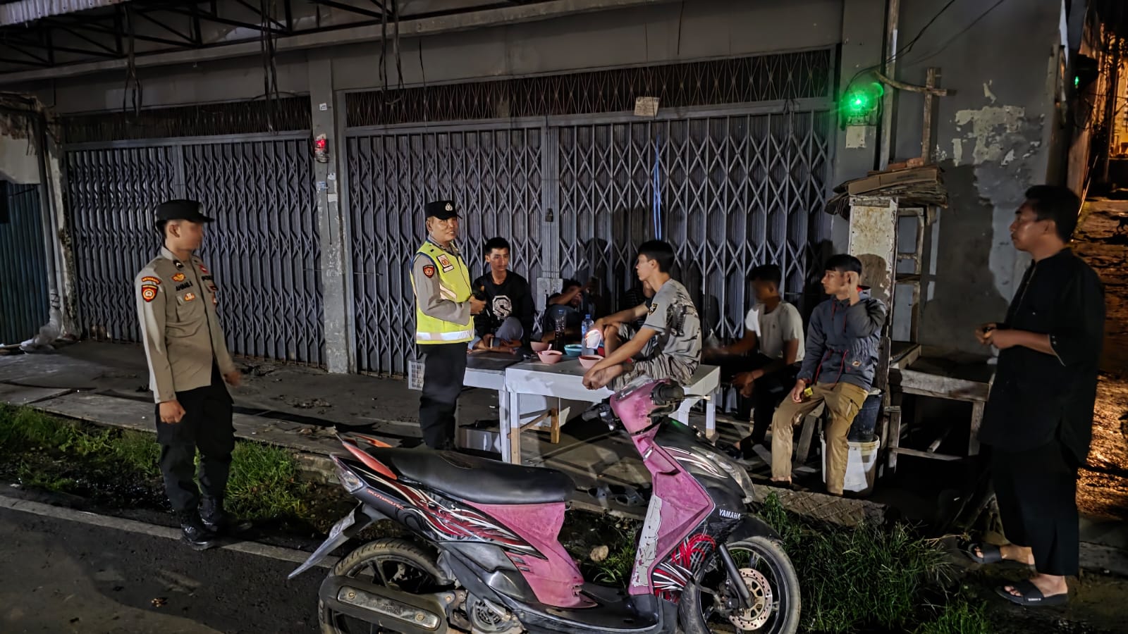 POLSEK TALANG UBI GELAR KRYD, CIPTAKAN KEAMANAN DAN KETERTIBAN DENGAN PENDEKATAN HUMANIS DAN TEGAS