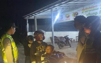 Polsek Penukal Abab Menggelar Kegiatan Rutin Yang Ditingkatkan (KRYD) Berupa Razia Terpadu