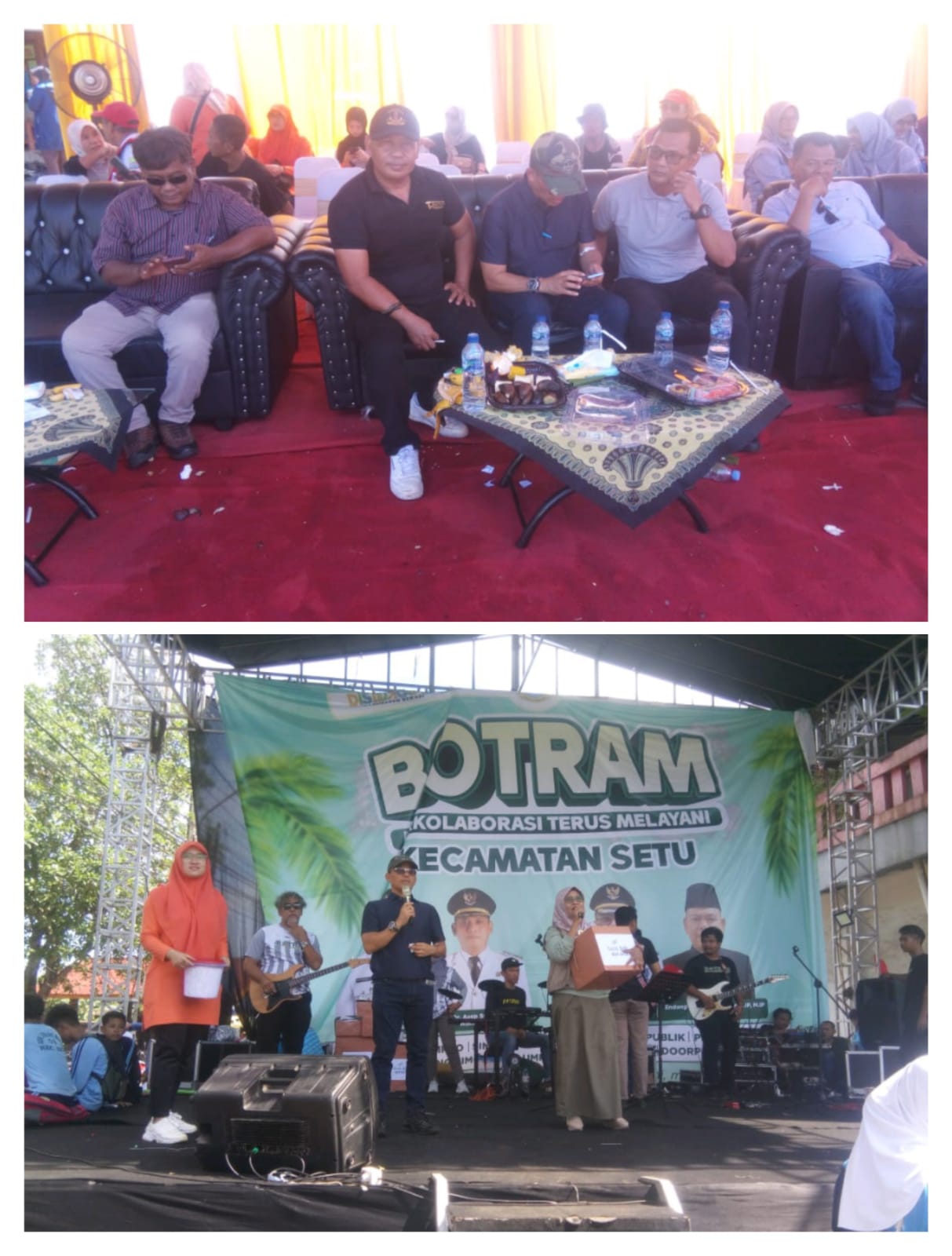 Kecamatan Setu Adakan Botram Berkolaborasi Meningkatkan Pelayanan Dukcapil Di Desa Lubang Buaya