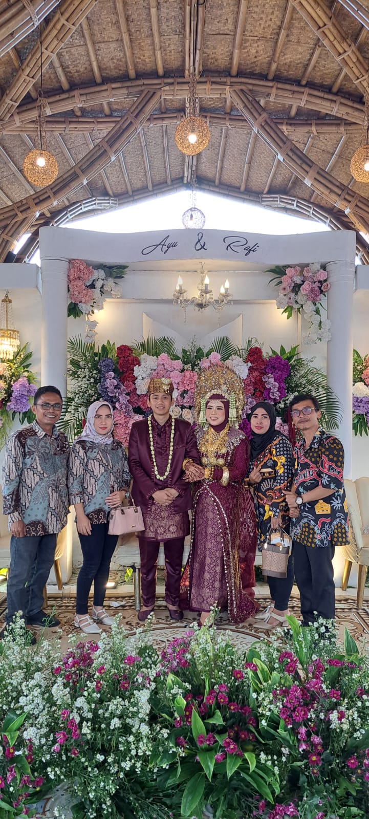 Potret Happy Wedding, Muhammad Rafihansyah dan Ayu Afsiah di Ahad Akhir Mei Potret Happy Wedding, Muhammad Rafihansyah dan Ayu Afsiah di Ahad Akhir Mei