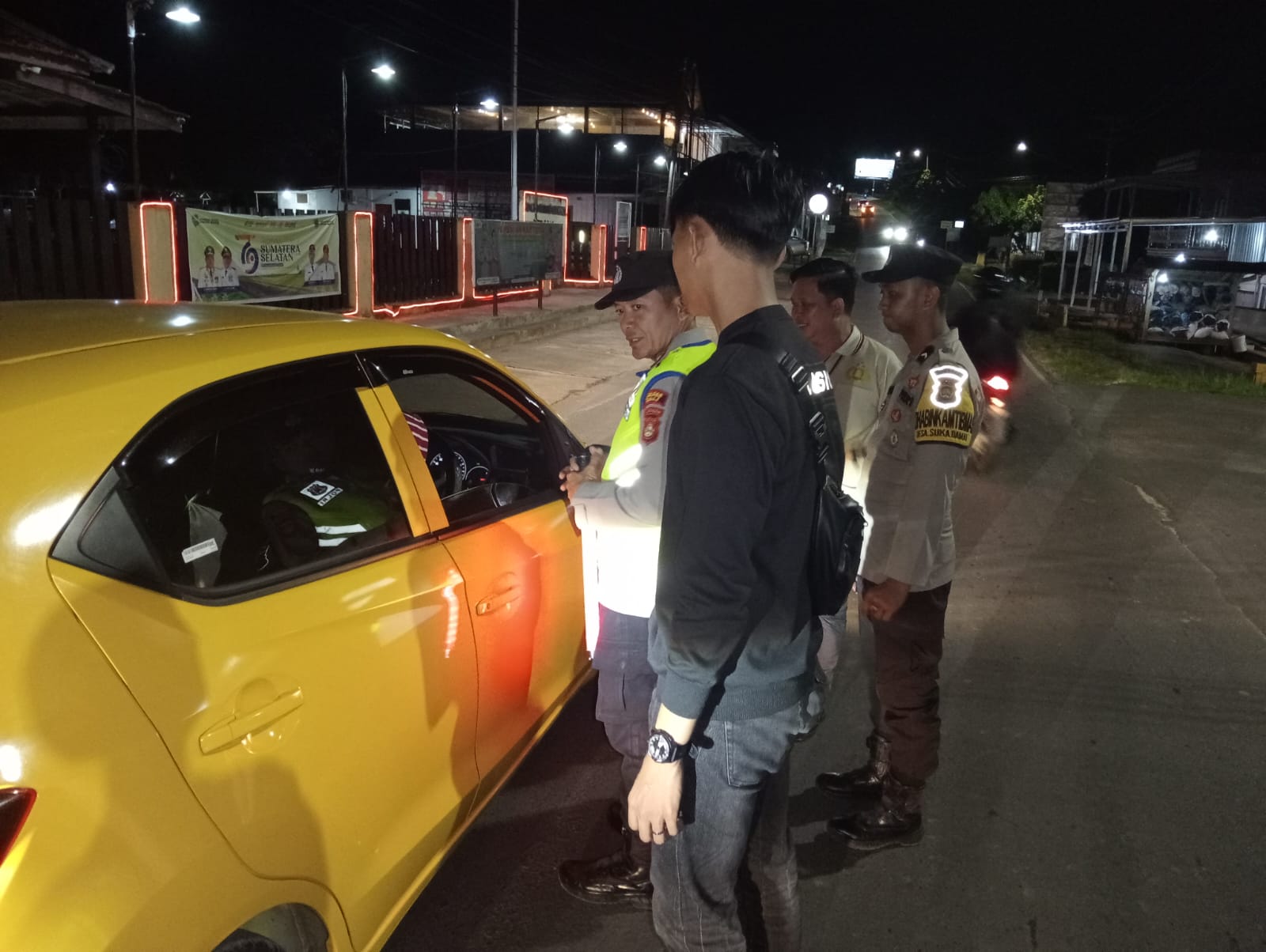 POLSEK TALANG UBI GELAR KRYD, CIPTAKAN SITUASI KAMTIBMAS YANG KONDUSIF DI WILAYAH HUKUM TALANG UBI