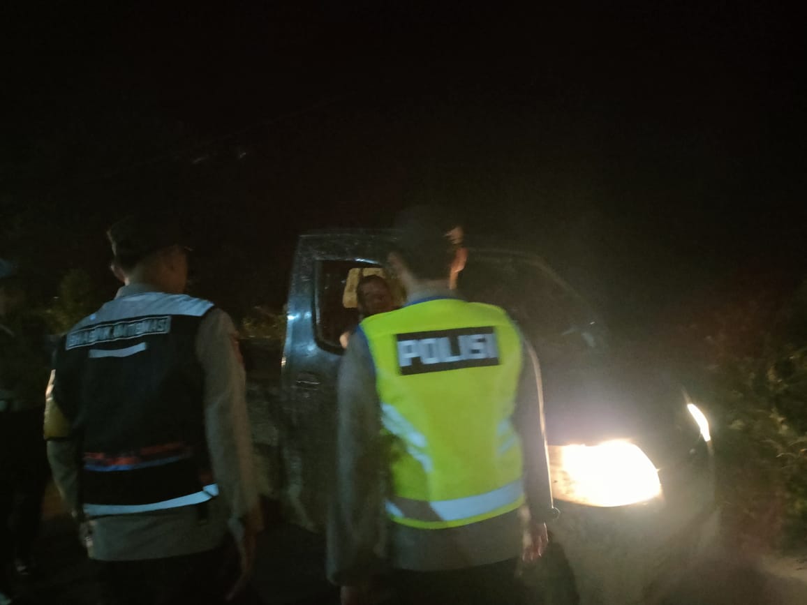 Polsek Penukal Utara kembali Menggelar Kegiatan Rutin Yang Ditingkatkan (KRYD) Pada Sabtu Malam