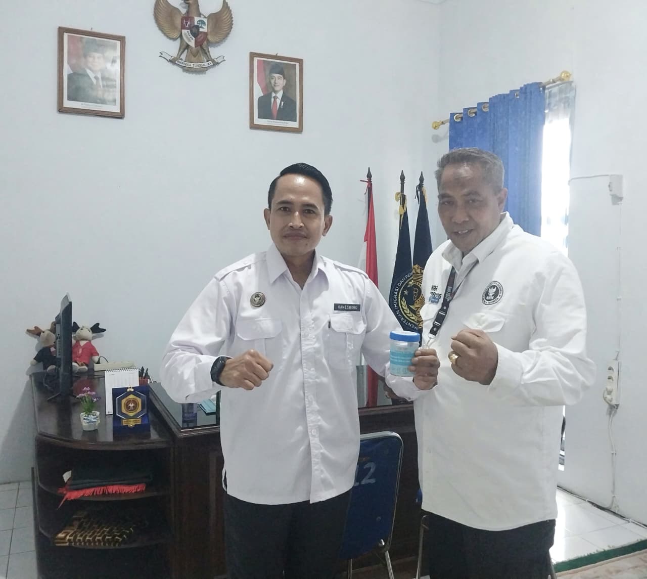 Deklarasikan Komitmen Bersama, Rutan Sampang Gerak Cepat Gandeng TNI, Polri, dan BNNK untuk Razia dan Tes Urine