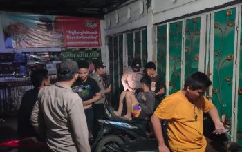 Polsek Talang Ubi kembali Menggelar Kegiatan Rutin Yang Ditingkatkan (KRYD) Pada Minggu Malam