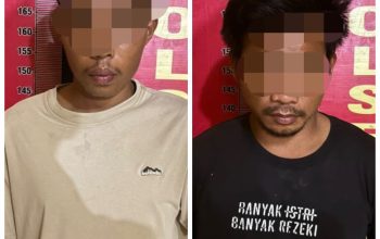 Tim Elang Polsek Talang Ubi Bekuk Dua Pelaku Diduga Pencuri Buah Kelapa Sawit Milik PT Surya Bumi Agro Langgeng