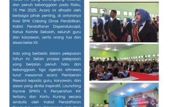 Lepas Pisah Siswa Siswi SMKN 4 Bondowoso