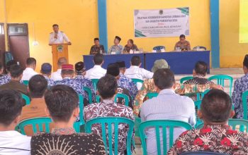 Polsek Penukal Utara, dan Camat Menghadiri Acara Pelatihan Pengurusan Jenazah,  di Gedung Serbaguna Kecamatan Penukal Utara
