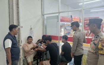 Polsek Talang Ubi Menggelar Kegiatan Rutin Yang Ditingkatkan (KRYD) Pada Senin Malam