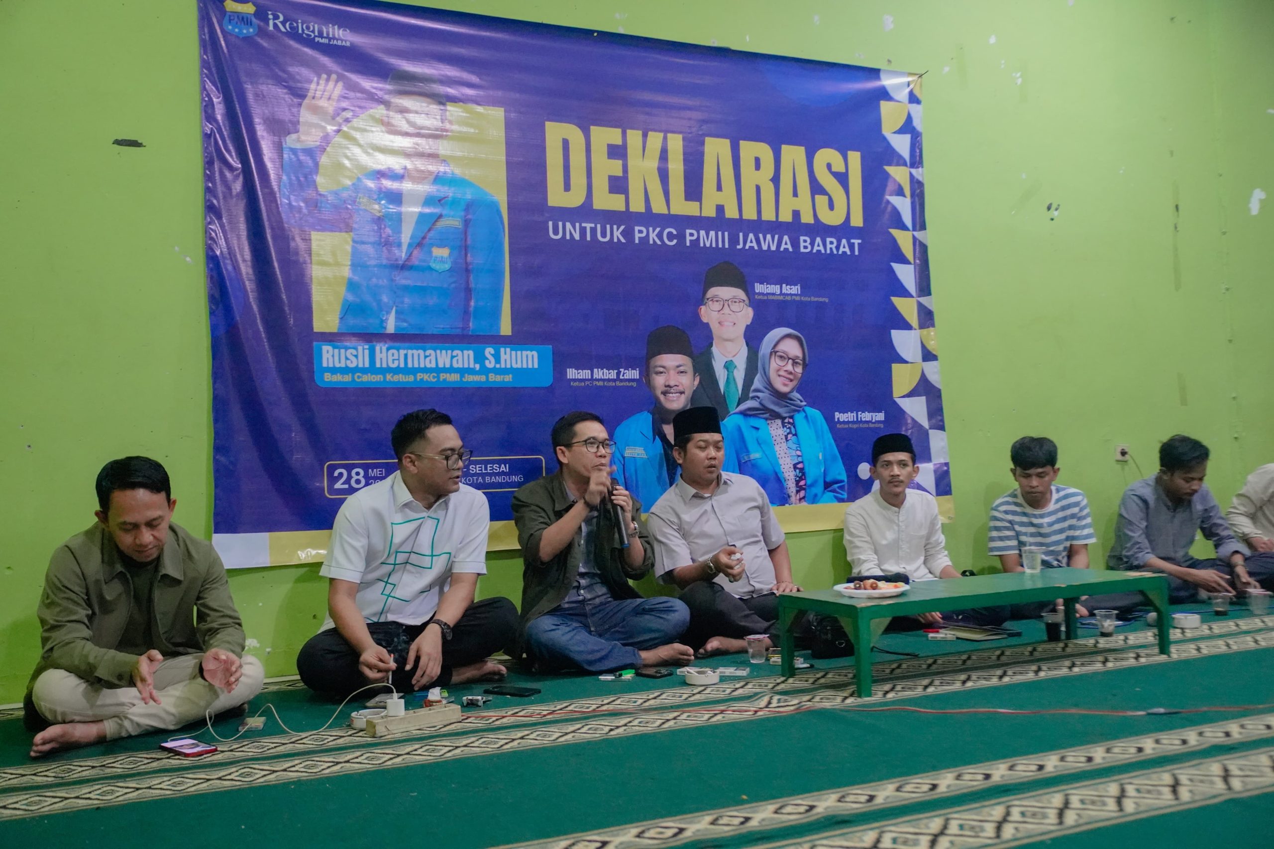 PMII Kota Bandung Gelar Konsolidasi dan Deklarasi Dukungan untuk PKC Jawa Barat