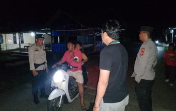 Polsek Tanah Abang Tingkatkan Preventif Crime Control: Patroli Malam Sisir Titik Rawan Kriminalitas