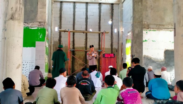 Kapolres Metro Bekasi Laksanakan Safari Kamtibmas Peduli Tempat Ibadah di Cikarang Timur