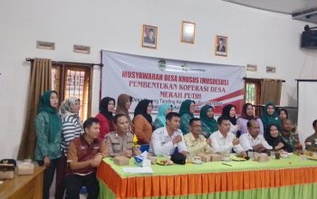Pemerintah Desa Karang Tanding Menggelar Musyawarah Desa Khusus (MUSDESUS), Pembentukan Koperasi Desa Merah Putih