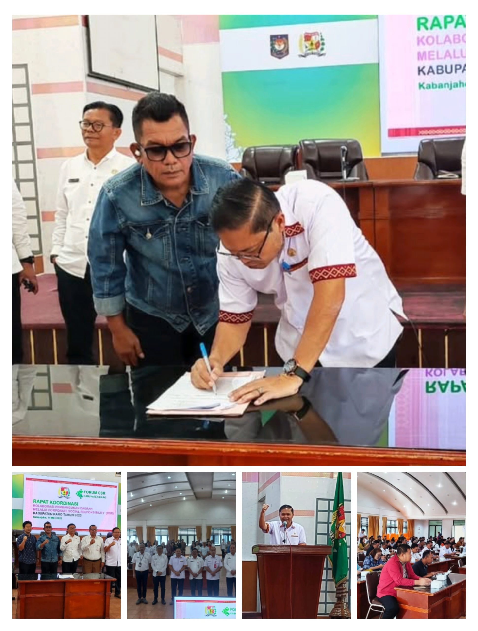 Wakil Bupati Karo Buka Rapat Koordinasi Kolaborasi Pembangunan Daerah melalui CSR