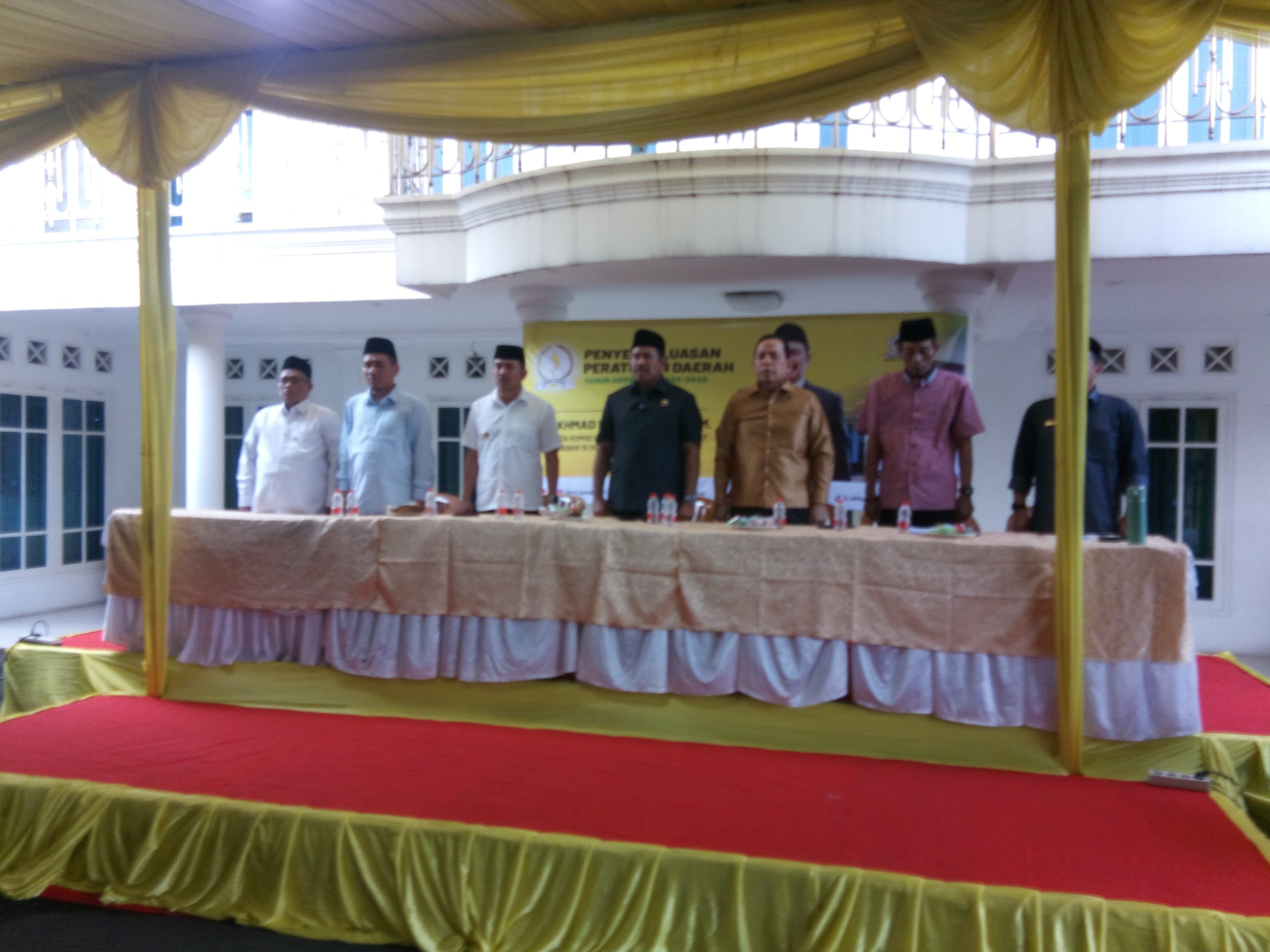 Sosialisasi Peraturan Daerah Tahun Anggaran 2024-2025.H.Akhmad Marjuki S.M, M.M