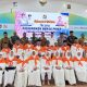 Wakil Bupati Karo Njujungken Beras Piher kepada Calon Jemaah Haji Tahun 1446 H/2025 M