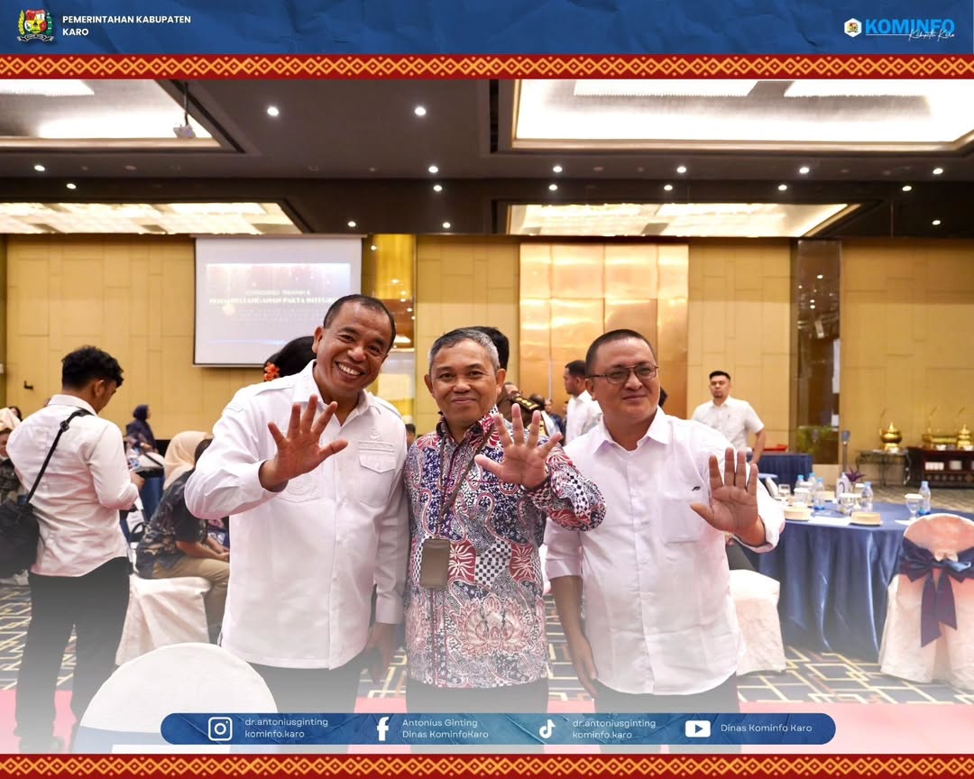 Bupati Karo Hadiri Konsolidasi SPMB 2025, Teken Komitmen Wujudkan Penerimaan Siswa yang Bersih dan Transparan