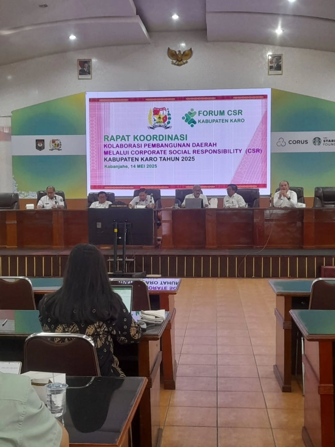 Wakil Bupati Karo Buka Rapat Koordinasi Kolaborasi Pembangunan Daerah melalui CSR Wakil Bupati Karo Buka Rapat Koordinasi Kolaborasi Pembangunan Daerah melalui CSR