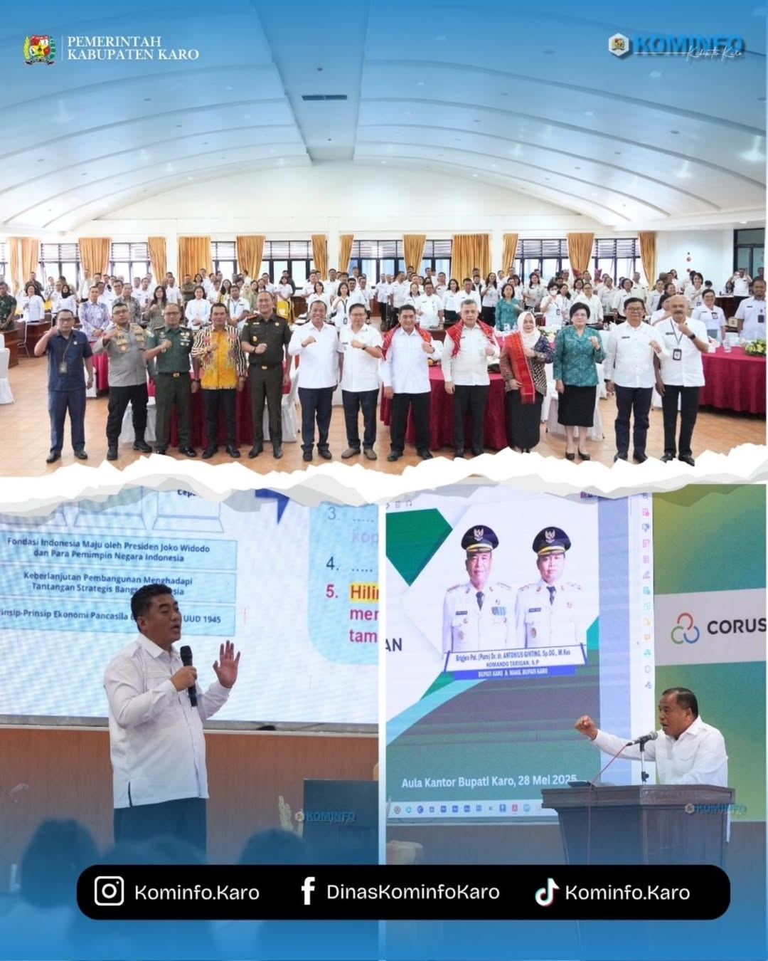 Musrenbang RPJMD 2025–2029: Bupati Karo Tegaskan Komitmen Bangun Daerah Lewat 9 Program Hasil Terbaik Cepat (PHTC) Musrenbang RPJMD 2025–2029: Bupati Karo Tegaskan Komitmen Bangun Daerah Lewat 9 Program Hasil Terbaik Cepat (PHTC)