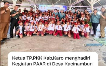 Ketua TP PKK Kabupaten Karo, Roswitha Antonius, Hadiri Pembinaan PAAR di Desa Kacinambun Ketua TP PKK Kabupaten Karo, Roswitha Antonius, Hadiri Pembinaan PAAR di Desa Kacinambun