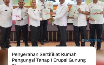 Musrenbang RPJMD 2025–2029, Bupati Karo Serahkan SHM untuk Warga Relokasi dan Penghargaan Inovasi Pemerintah Daerah Musrenbang RPJMD 2025–2029, Bupati Karo Serahkan SHM untuk Warga Relokasi dan Penghargaan Inovasi Pemerintah Daerah