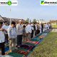 Polres Polres Lampung Utara Gelar Sholat Hari Raya Idul Adha 1446 H  Lampung Utara – Takbir berkumandang menyambut hari raya Idul Adha 1446 H, personil Polres Lampung Utara dan masyarakat di sekitar mapolres berdatangan memadati lapangan Polres untuk melaksanakan sholat Hari Raya Idul Adha berjemaah, Jum’at(6/6/25).  Bertindak selaku imam dan khatib Ustad Firman. Sholat Idul Adha dihadiri oleh Plh Kapolres Lampung Utara KBP Budiman Sulaksono, S.I.K., M.M., CPHR., Pejabat Utama, seluruh personil Polres Lampung Utara, Bhayangkari dan masyarakat yang berada di sekitar Mapolres.  Dalam khotbahnya Ustad Firman menyampaikan tema dengan semangat Idul Adha menanamkan nilai-nilai keikhlasan dalam rangka mengabdi sebagai insan yang bertaqwa kepada Allah SWT kepada jamaah yang hadir.  Dibulan dzulhijjah ada dua kegiatan yang penting dilakukan oleh umat islam, yang di mekah melaksanakan haji dan umat islam yang lain melaksanakan puasa arafah dan berkorban.  Berkorban adalah perintah dari Allah kepada nabi ibrahim untuk menyembelih putra nya ismail.  Atas keikhlasan nabi ibrahim mengorbankan putra kesayangan nabi ismail maka Allah mengganti ismail dengan seekor kambing besar.  “Maka itu kita harus mengambil dan contoh ke iklasan dan ketusan nabi ibrahim dan nabi ismail untuk mejalankan perintah Allah SWT”, ujarnya.  Kapolres Lampung Utara melalui Kasi Humas AKP Budiarto mengatakan, pelaksanaan Sholat Idul Adha dan Open House ini bertujuan untuk mempererat tali silaturahmi antara Kepolisian dengan masyarakat.  “Kita ingin menciptakan keharmonisan dan kedekatan antara personil Polres Lampung Utara dengan masyarakat, karena tanpa kerjasama warga tugas Polisi sangat mustahil tugas kita akan berjalan lancar tanpa ada kerjasama yang sinergis dengan masyarakat”. Ujarnya.   Kegiatan berlangsung dengan khusuk dan hikmat usai melaksanakan sholat Idul Adha Plh. Kapolres Lampung Utara bersilaturahim berjabat tangan dengan para personel maupun masyarakat Lampung Utara dilanjutkan dengan open house bersama personel Polres Lampung Utara dan masyarakat.(Arson/ris)