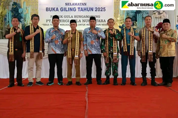 Wakil Bupati Lampung Utara Hadiri Selamatan Buka Giling Dàn Prosesi Tebu Manten Di PG Bunga mayang