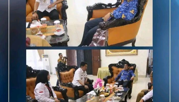Bupati Lampung Utara  Terima Audiensi  BNN Waykanan  Di Rumah  Dinas ,  Bahas Koordinasi P4GN  Dan  Dukungan  HANI 2025