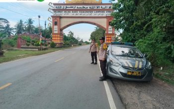 Cegah Premanisme Dan Pungli , Jajaran Polres Lampung Utara  Gencarkan  Patroli Di Lokasi Rawan