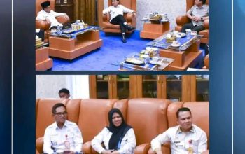 Bupati Lampung Utara Terima Audiensi  Staf Ahli  Menteri Pertanian RI