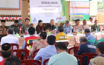 Pemkab Lampung Utara  Hadiri Sosialisasi  Rehabilitasi  Irigasi Way Bumi Agung