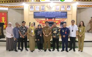 Pemkab Lampung Utara  Resmi Luncurkan  SP2D Online  Terintegrasi  Dengan  SIPD-RI Dan BANK Lampung