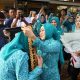 Bupati Lampung Utara DR. IR. H. Hamartoni Ahadis, M.SI Dan Ketua TP-PKK DRG, Meri Farida Hamartoni Sambut Kunjungan Kerja Ketua TP -PKK Provinsi Lampung