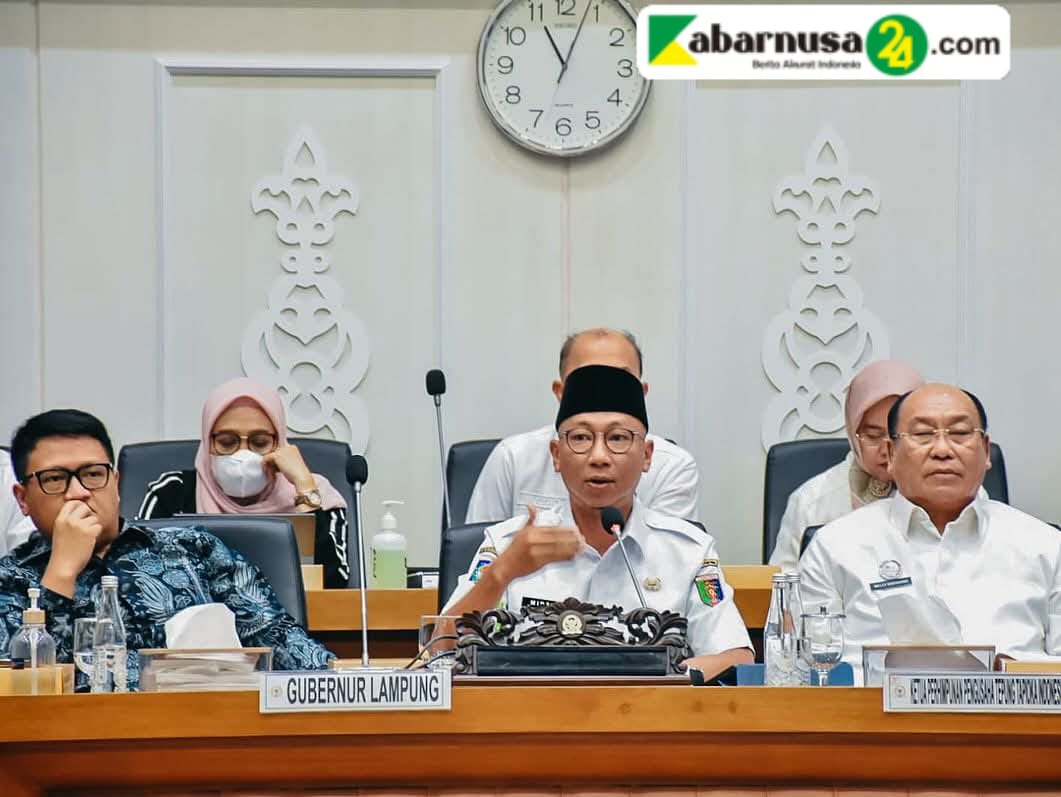 Gubernur Lampung Di Gedung DPRI Jakarta Pusat Perjuangkan Nasib Petani Singkong