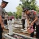 Peringatan Hari Bhayangkara ke-79 Polres lampung utara Gelar ZIarah Dan Tabur Bunga Di Makam Pahlawan