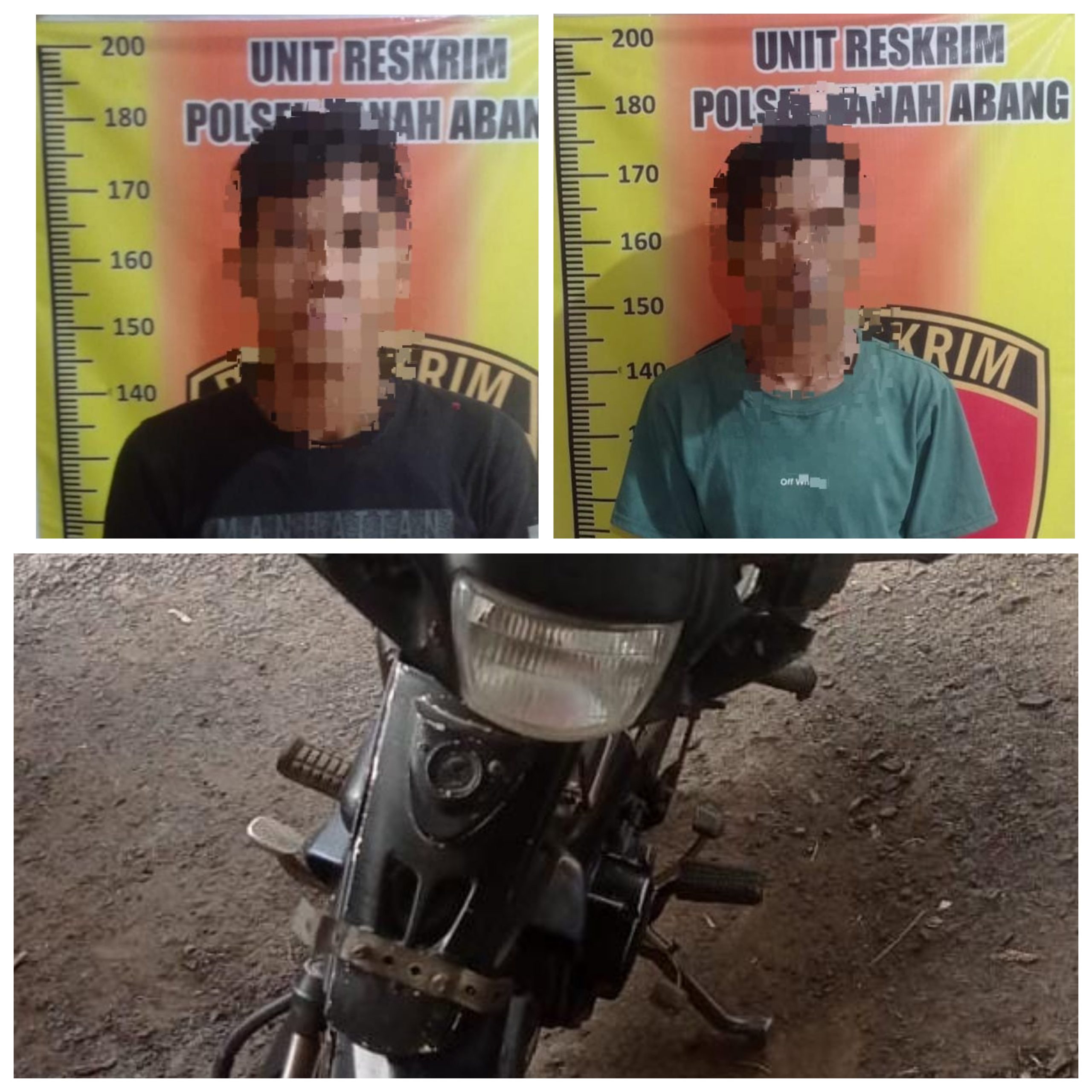 kasus Penggelapan Sepeda Motor Berhasil diungkap Oleh Unit Reskrim Polsek Tanah Abang