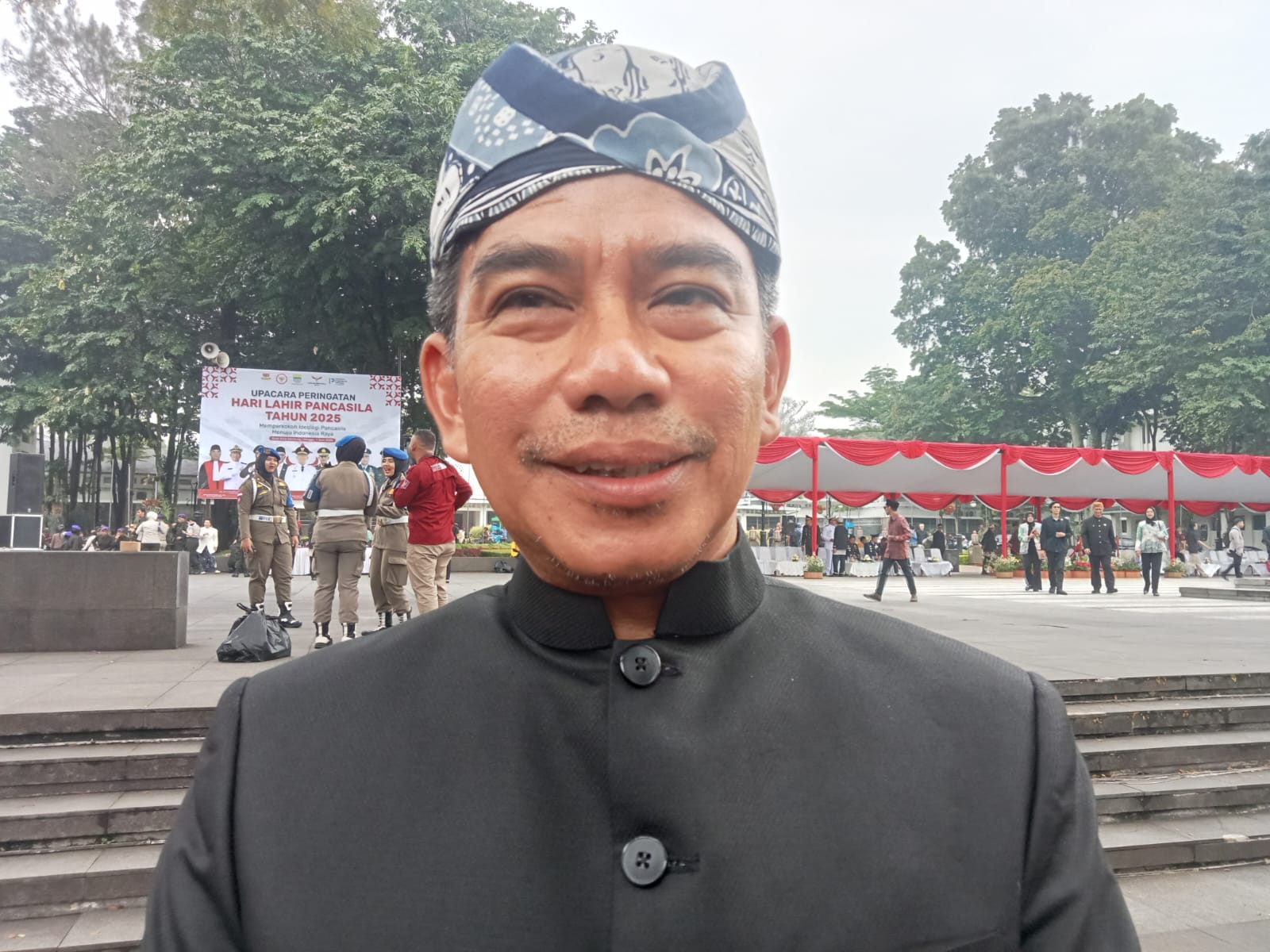 Dirut PDAM Tirtawening Sonny Salimi Hadiri Acara Upacara Kesaktian Pancasila