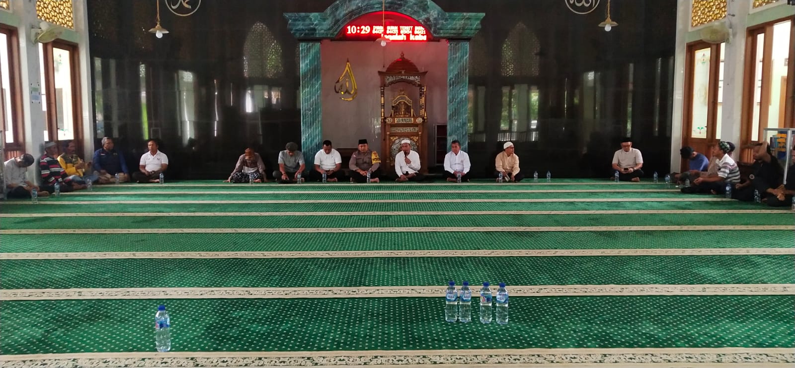 Wujud Apresiasi, Masyarakat di Setu Gelar Doa bersama untuk Polri Polsek Setu Polres Metro Bekasi