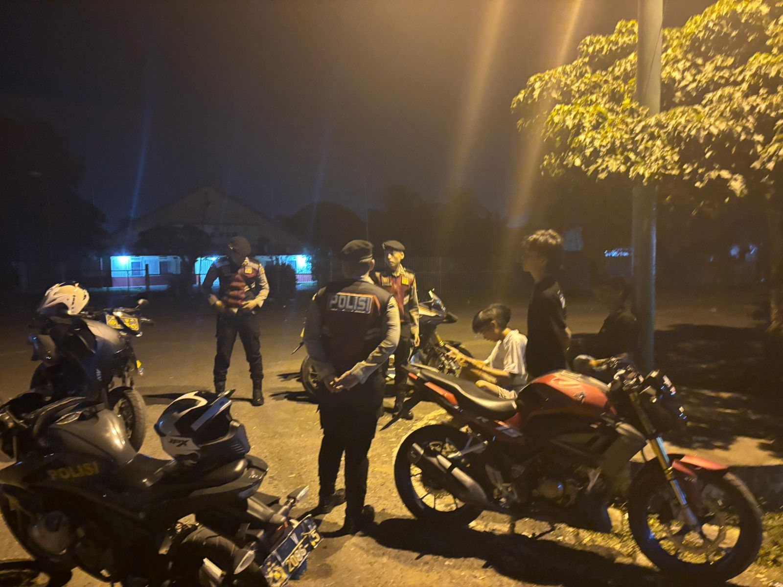 Menciptakan Rasa Aman dan Nyaman di Tengah Masyarakat, Tim Patroli Perintis Presisi Sat Samapta Polres PALI kembali Melaksanakan kegiatan Patroli Rutin