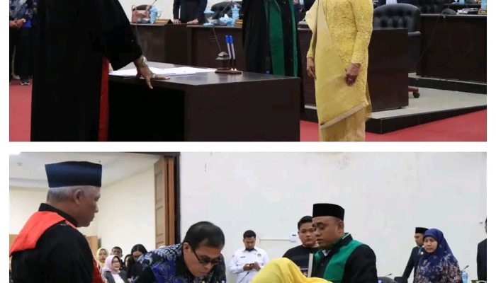 Pelantikan Ketua DPRD Kota Binjai, Wali Kota Binjai Sampaikan Harapan Kolaborasi