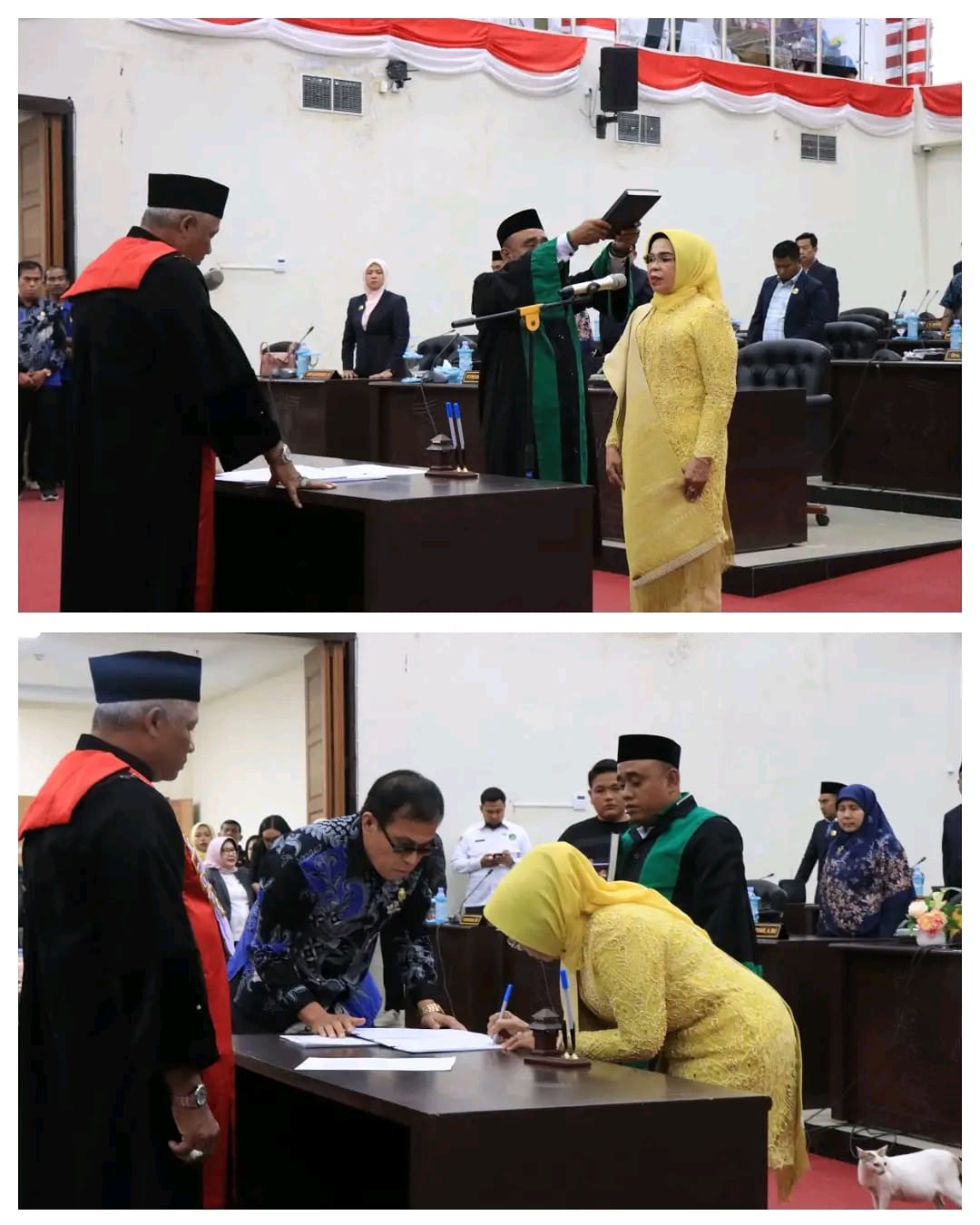 Pelantikan Ketua DPRD Kota Binjai, Wali Kota Binjai Sampaikan Harapan Kolaborasi