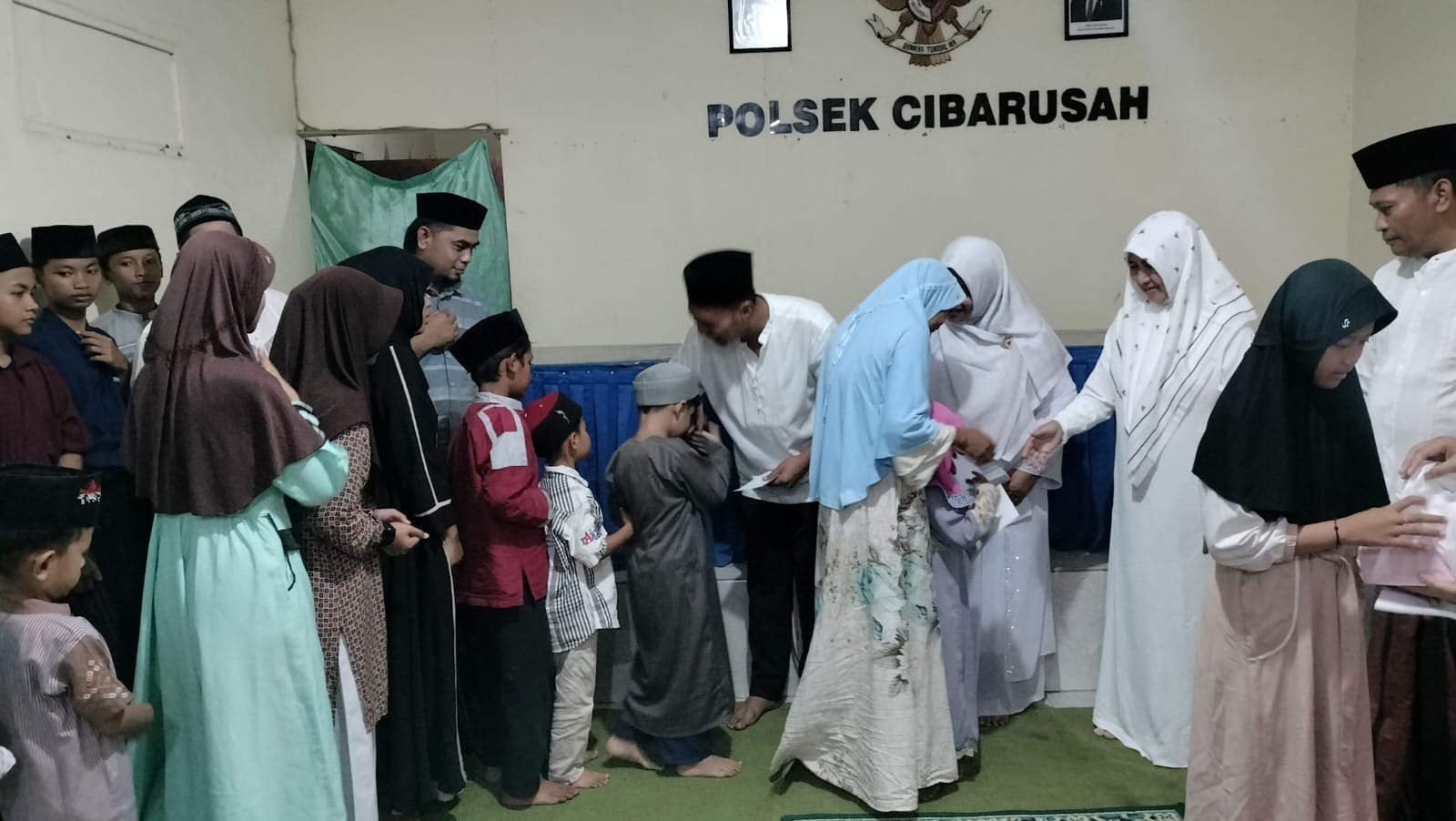 Kapolsek Cibarusah: Doa Anak Yatim Piatu Kunci Kamtibmas yang Kondusif