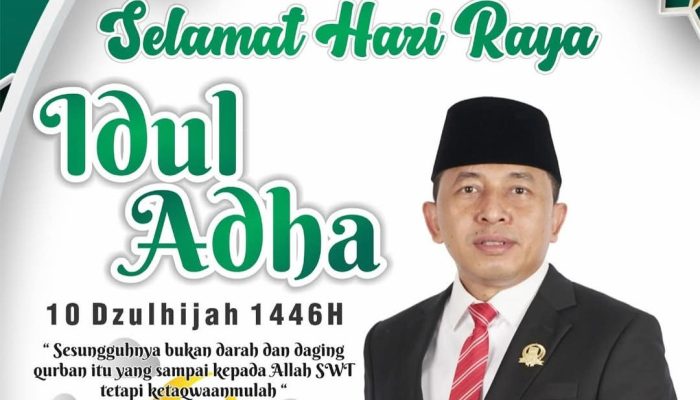PESAN IDULADHA DARI NYUMARNO, KETUA FRAKSI PDI PERJUANGAN DPRD KABUPATEN BEKASI